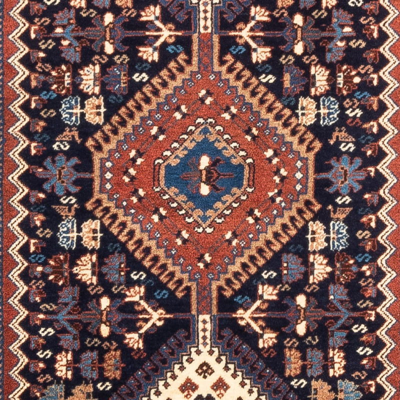 Alfombra de pasillo Alfombra persa - Nómada - 290 x 80 cm - azul oscuro