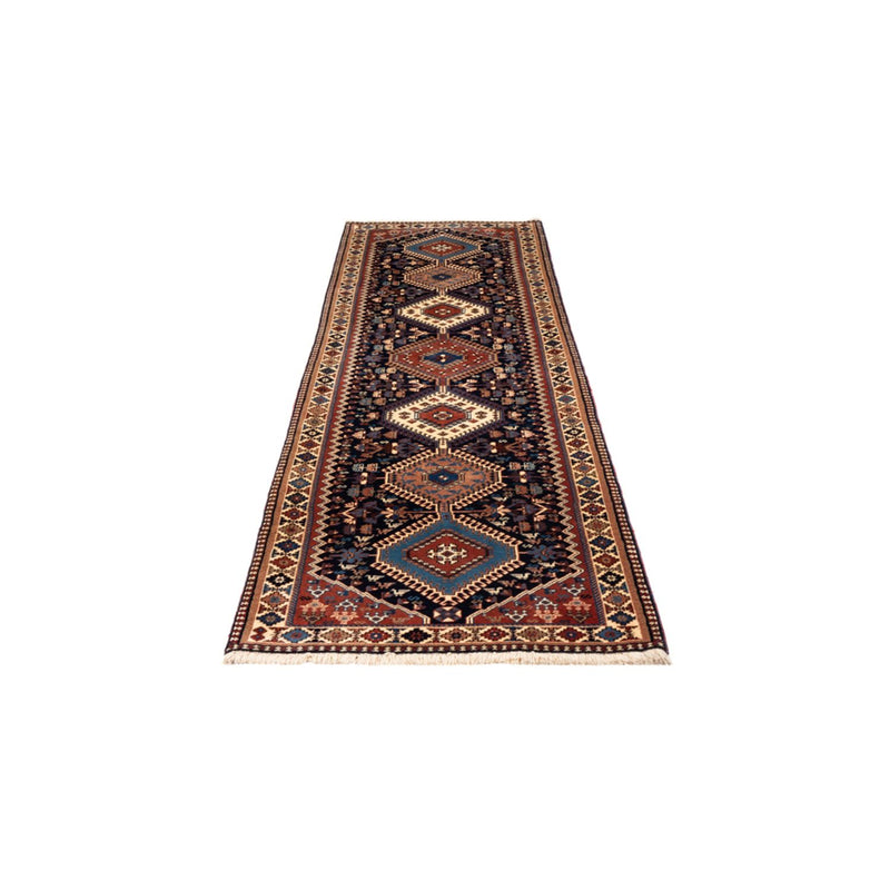 Alfombra de pasillo Alfombra persa - Nómada - 290 x 80 cm - azul oscuro