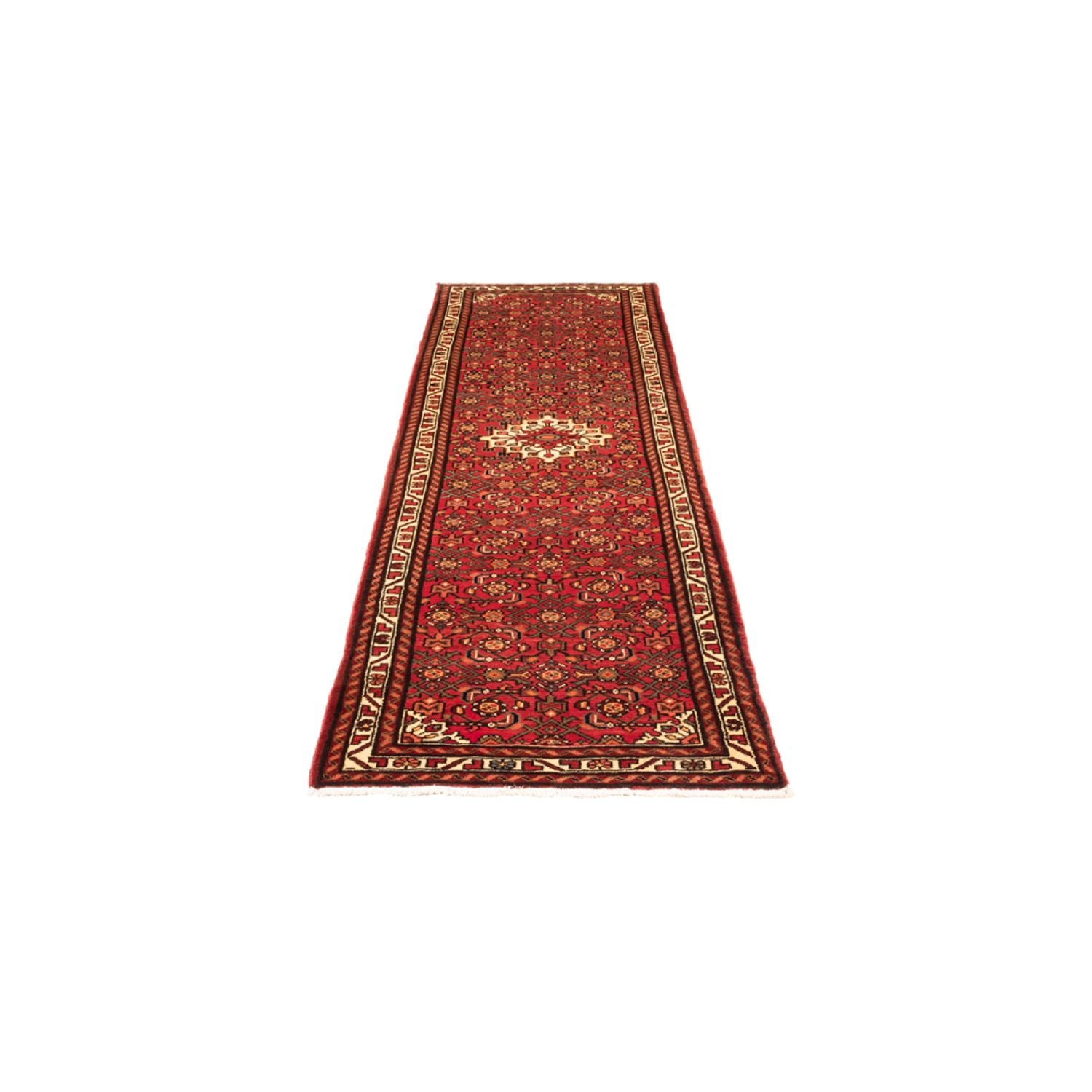 Alfombra de pasillo Alfombra persa - Nómada - 298 x 85 cm - rojo