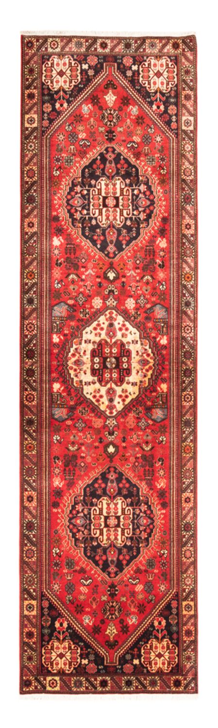 Alfombra de pasillo Alfombra persa - Nómada - 294 x 80 cm - rojo