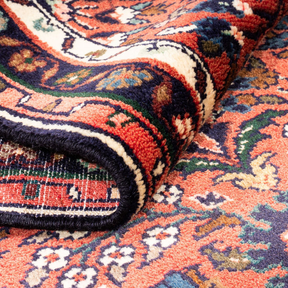 Alfombra de pasillo Alfombra persa - Nómada - 307 x 82 cm - rojo