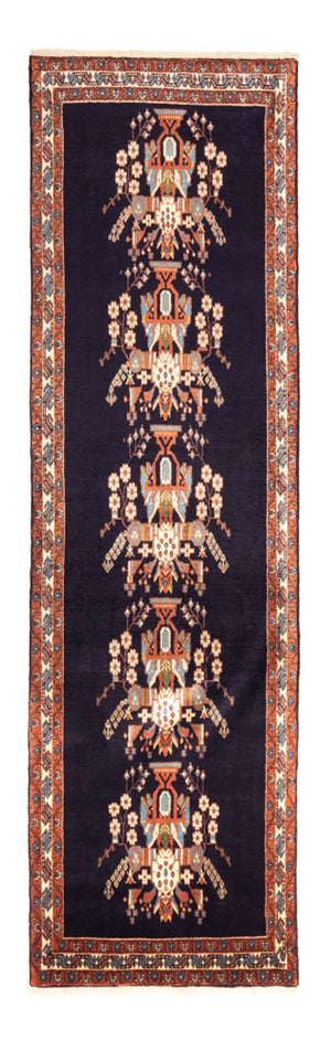 Alfombra de pasillo Alfombra persa - Nómada - 267 x 77 cm - azul oscuro