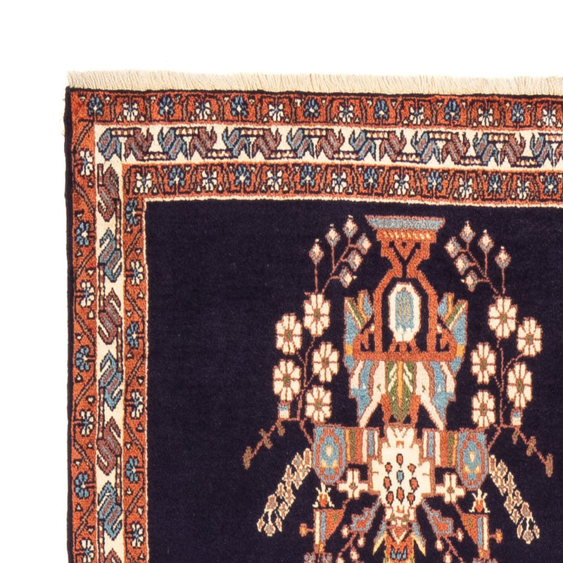 Alfombra de pasillo Alfombra persa - Nómada - 267 x 77 cm - azul oscuro