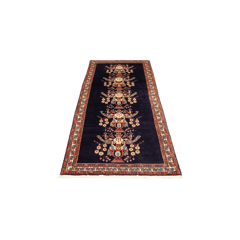 Alfombra de pasillo Alfombra persa - Nómada - 267 x 77 cm - azul oscuro