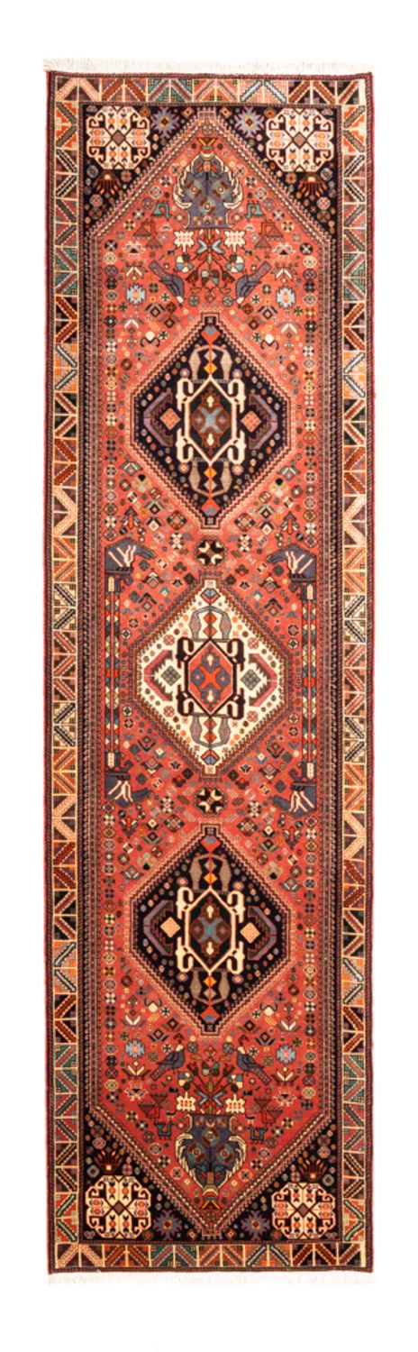 Alfombra de pasillo Alfombra persa - Nómada - 298 x 80 cm - rojo