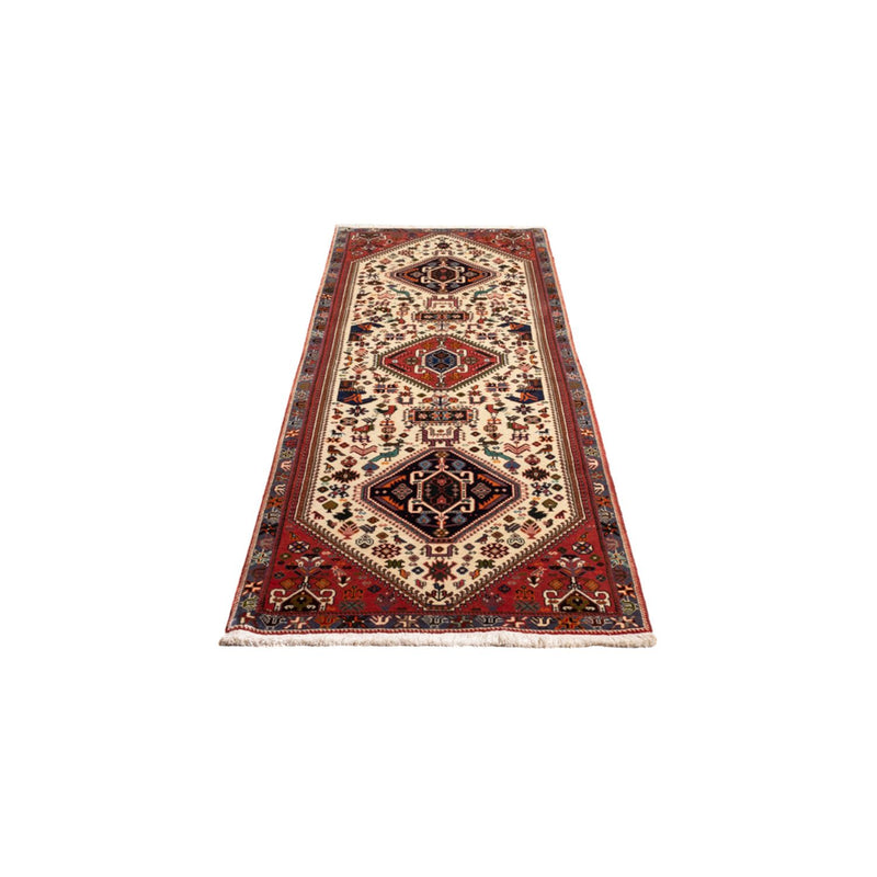 Alfombra de pasillo Alfombra persa - Nómada - 250 x 77 cm - crema