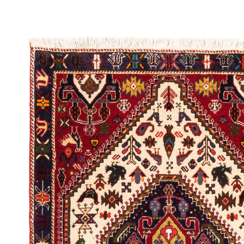 Alfombra de pasillo Alfombra persa - Nómada - 253 x 77 cm - crema