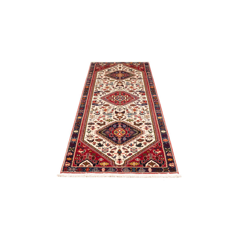 Alfombra de pasillo Alfombra persa - Nómada - 253 x 77 cm - crema