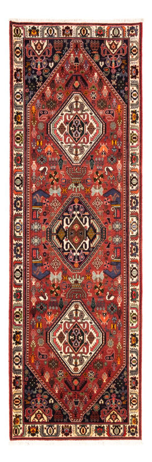 Alfombra de pasillo Alfombra persa - Nómada - 258 x 80 cm - rojo