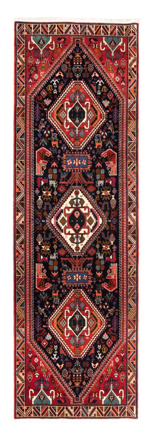 Alfombra de pasillo Alfombra persa - Nómada - 250 x 78 cm - azul oscuro