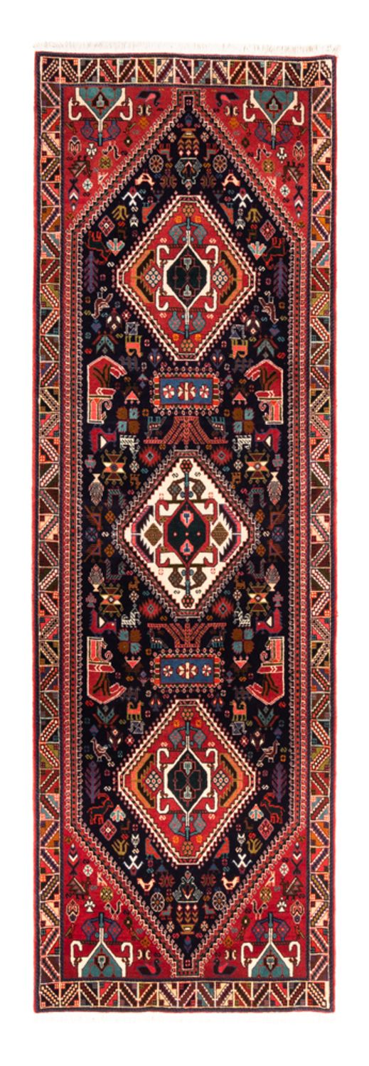 Alfombra de pasillo Alfombra persa - Nómada - 250 x 78 cm - azul oscuro