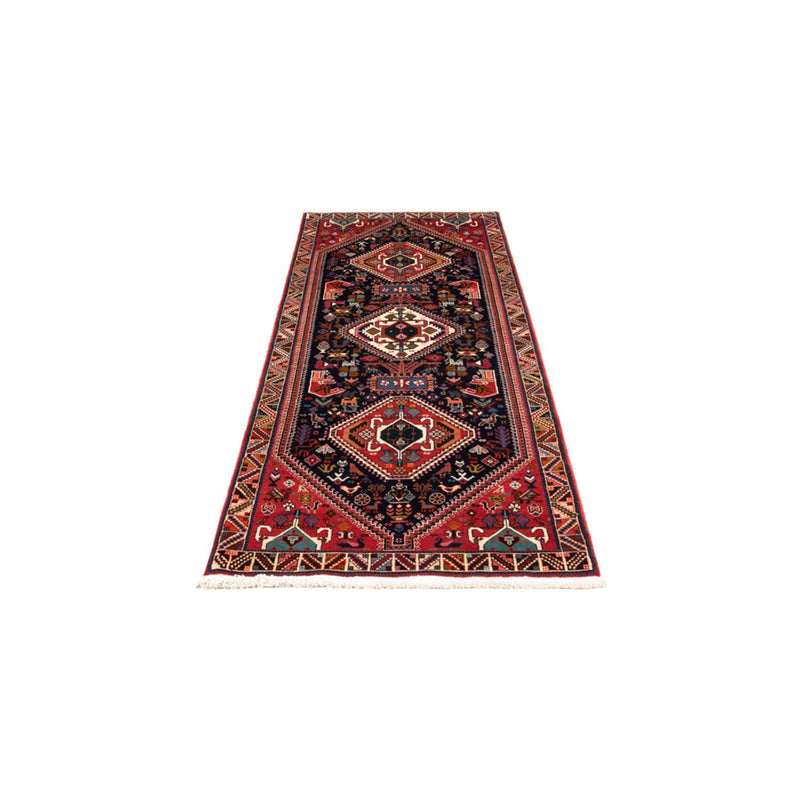 Alfombra de pasillo Alfombra persa - Nómada - 250 x 78 cm - azul oscuro
