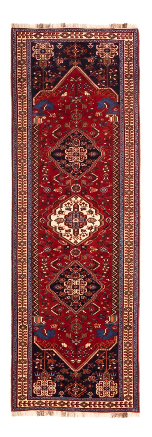 Alfombra de pasillo Alfombra persa - Nómada - 248 x 85 cm - rojo