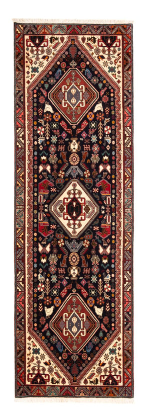 Alfombra de pasillo Alfombra persa - Nómada - 262 x 83 cm - azul oscuro