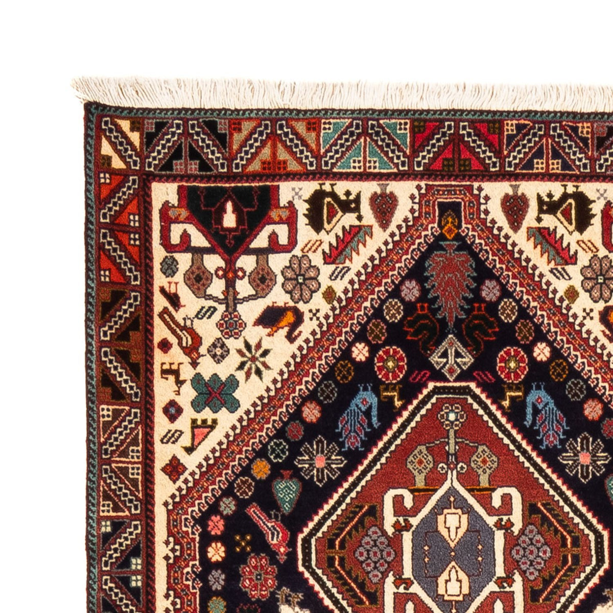 Alfombra de pasillo Alfombra persa - Nómada - 262 x 83 cm - azul oscuro