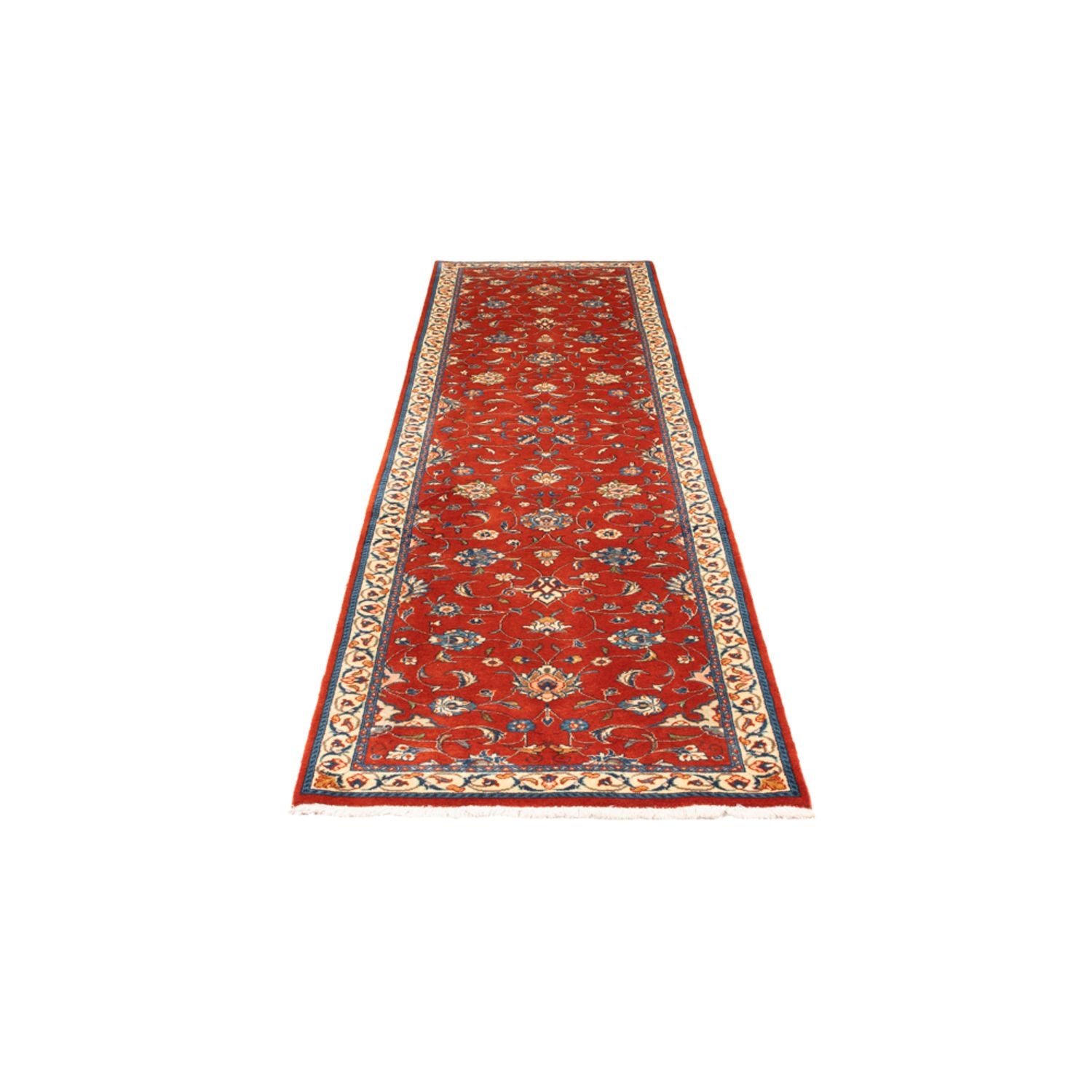 Alfombra de pasillo Alfombra persa - Clásica - 293 x 74 cm - rojo