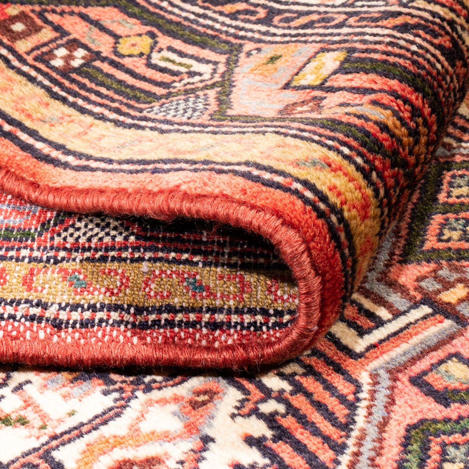 Alfombra de pasillo Alfombra persa - Nómada - 290 x 83 cm - crema