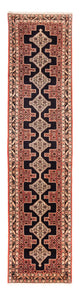 Alfombra de pasillo Alfombra persa - Clásica - 299 x 72 cm - azul oscuro