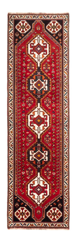 Alfombra de pasillo Alfombra persa - Nómada - 282 x 82 cm - rojo