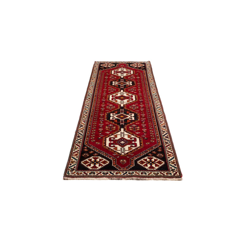 Alfombra de pasillo Alfombra persa - Nómada - 282 x 82 cm - rojo