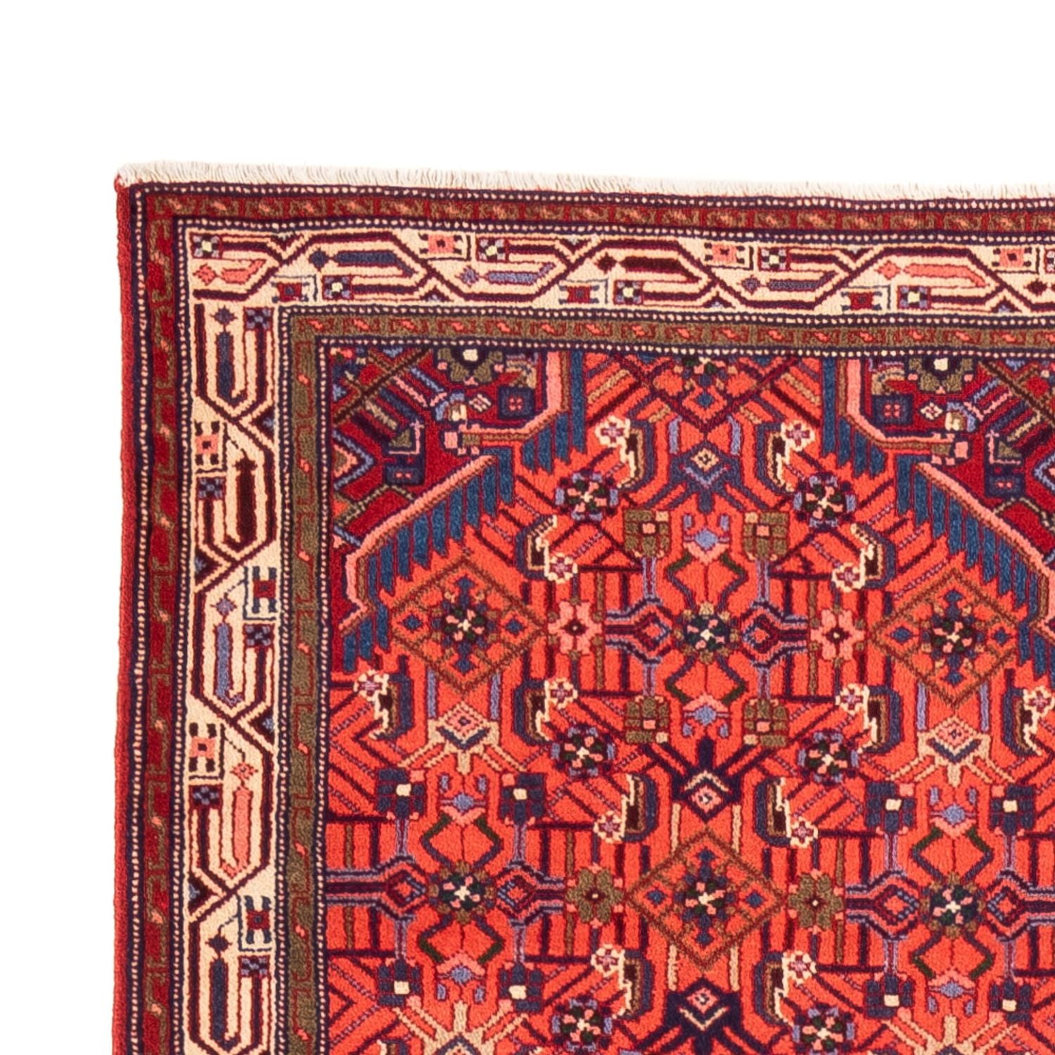 Alfombra de pasillo Alfombra persa - Nómada - 284 x 79 cm - rojo