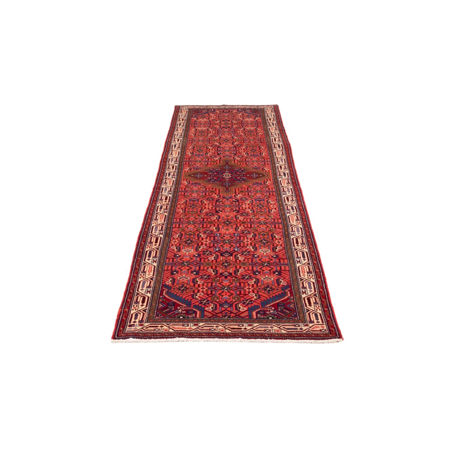 Alfombra de pasillo Alfombra persa - Nómada - 284 x 79 cm - rojo