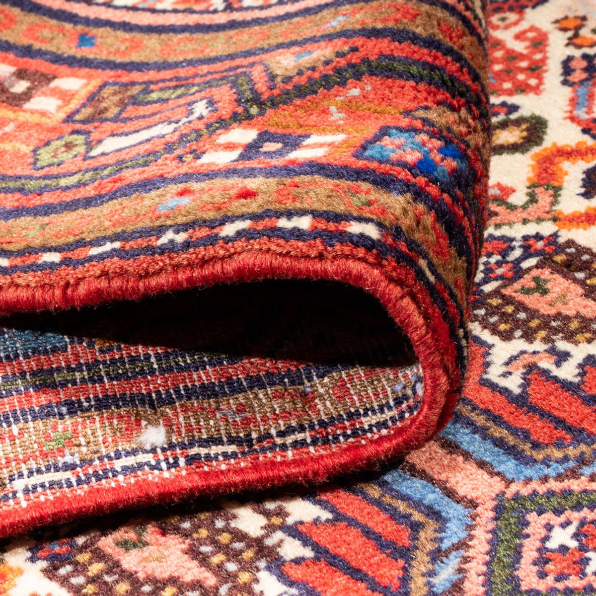 Alfombra de pasillo Alfombra persa - Nómada - 312 x 73 cm - crema