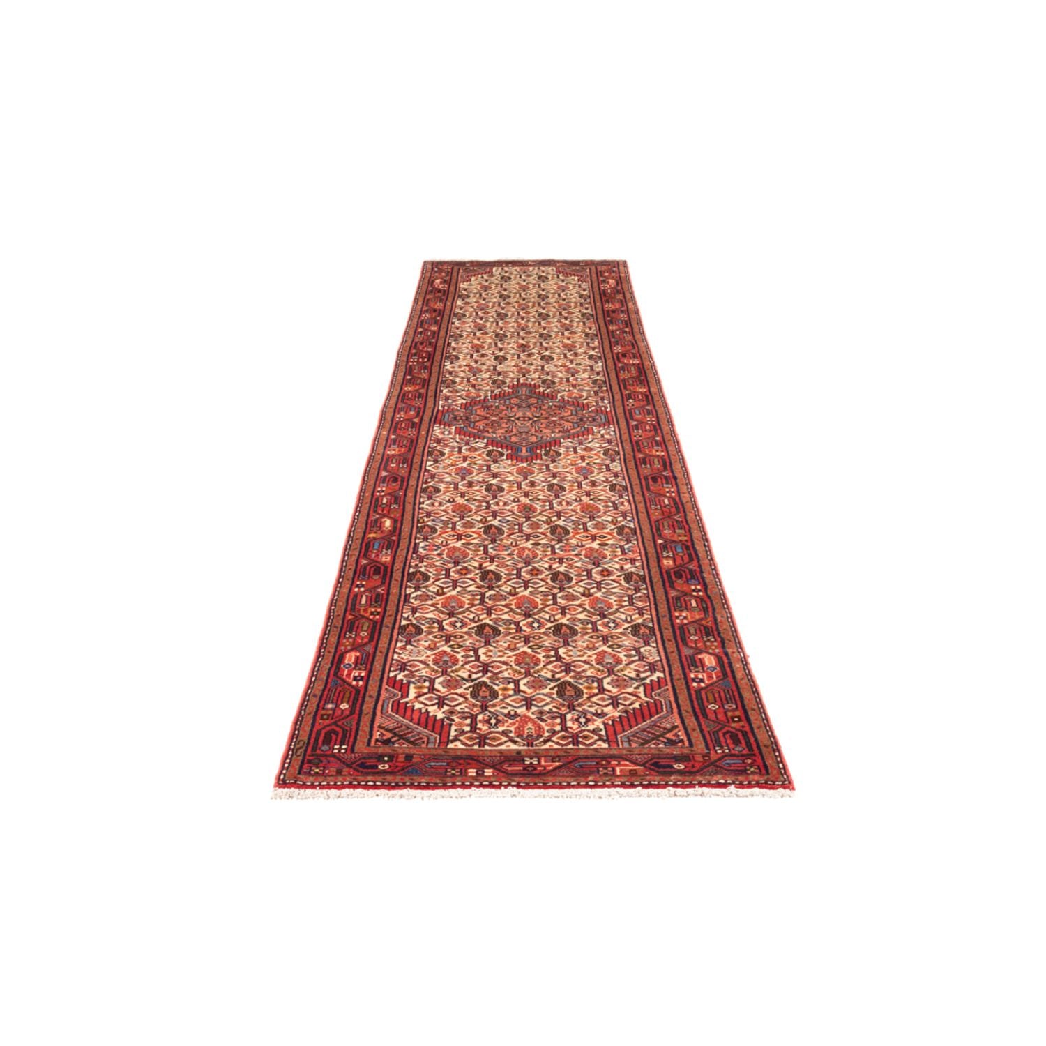 Alfombra de pasillo Alfombra persa - Nómada - 312 x 73 cm - crema