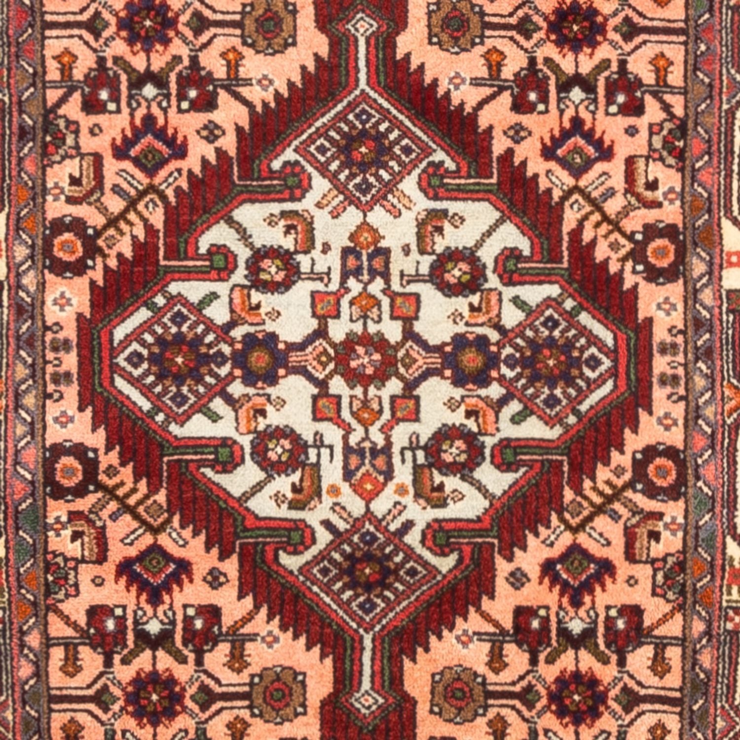 Alfombra de pasillo Alfombra persa - Nómada - 300 x 82 cm - salmón