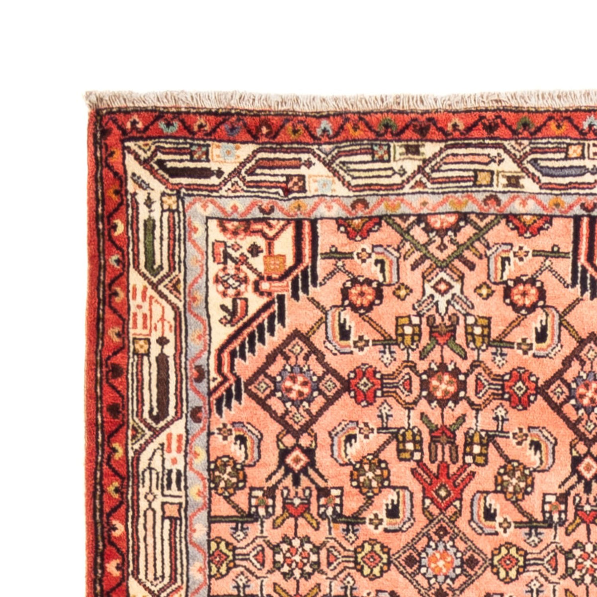 Alfombra de pasillo Alfombra persa - Nómada - 297 x 80 cm - rojo