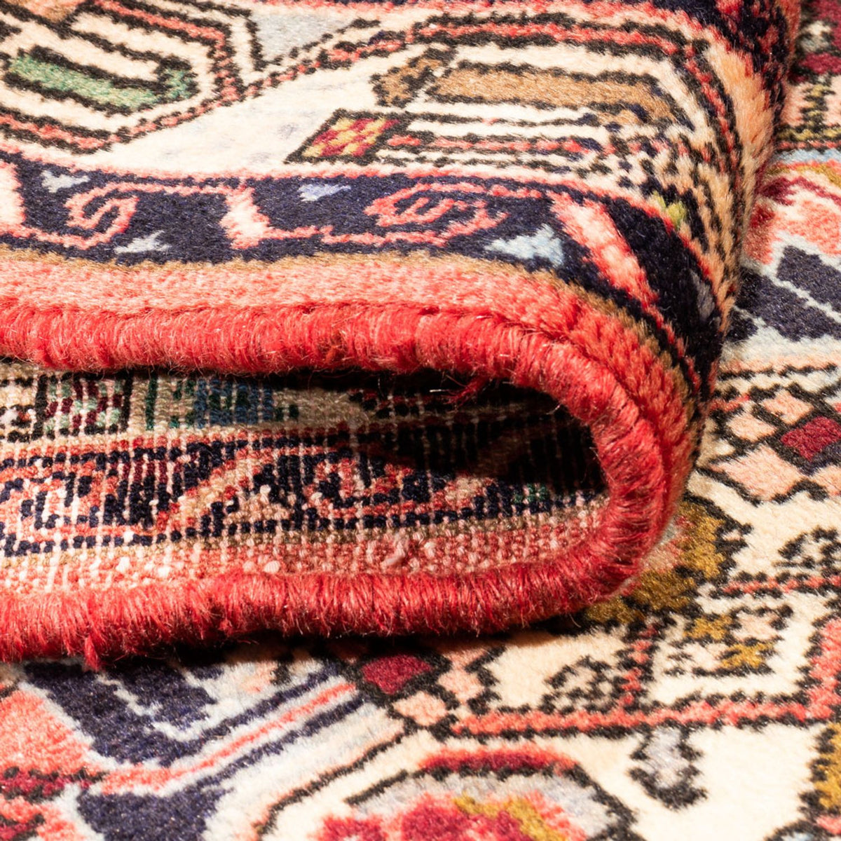 Alfombra de pasillo Alfombra persa - Nómada - 312 x 78 cm - rojo