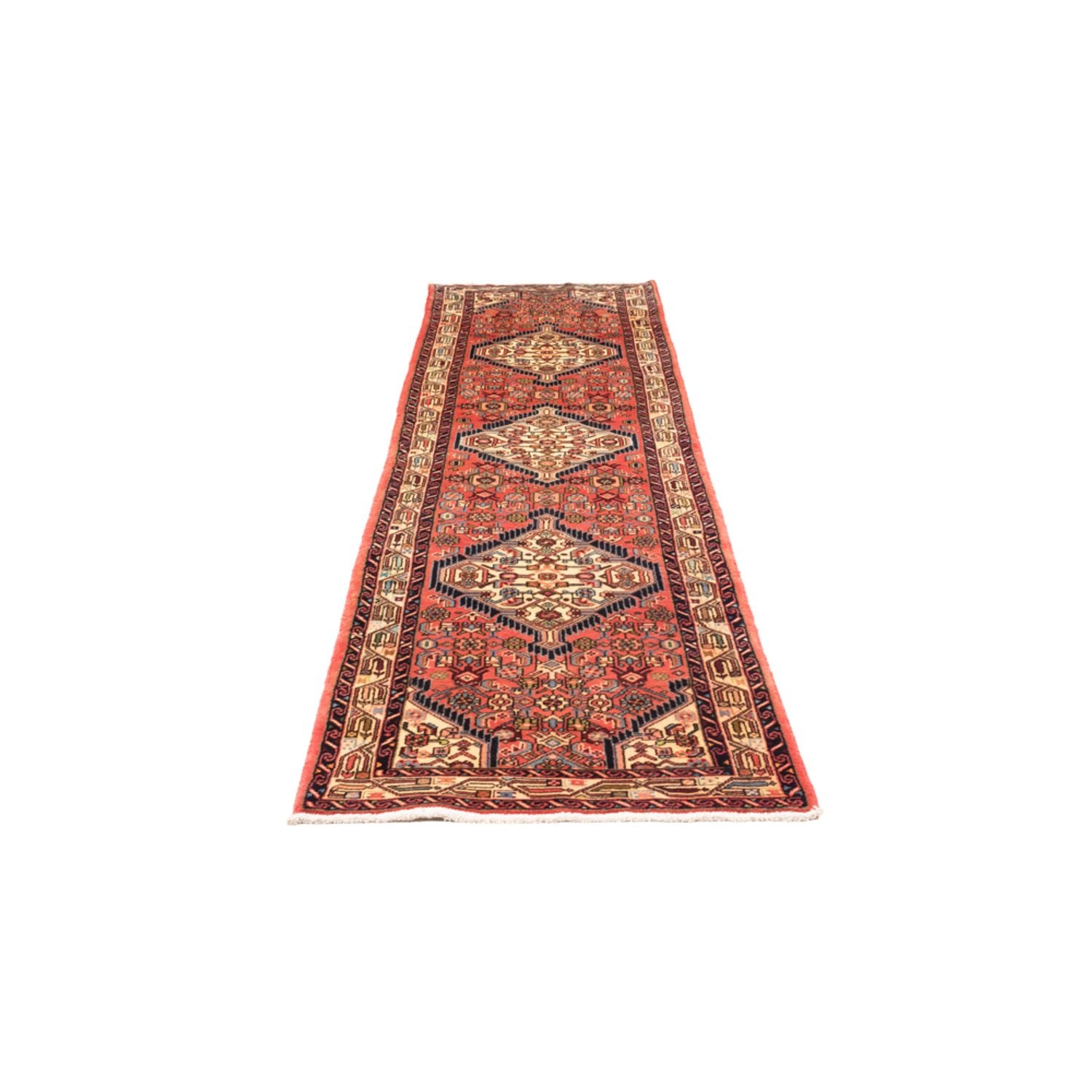 Alfombra de pasillo Alfombra persa - Nómada - 312 x 78 cm - rojo