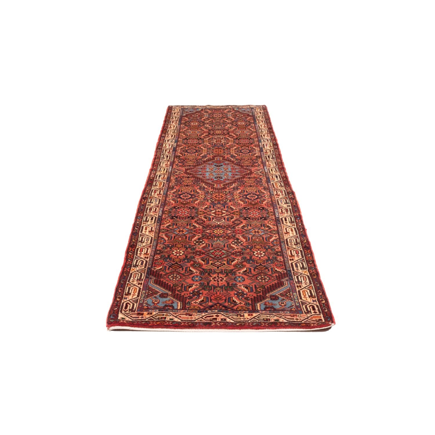 Alfombra de pasillo Alfombra persa - Nómada - 313 x 87 cm - rojo