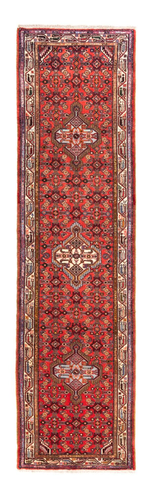 Alfombra de pasillo Alfombra persa - Nómada - 282 x 77 cm - rojo