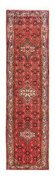 Alfombra de pasillo Alfombra persa - Nómada - 282 x 77 cm - rojo