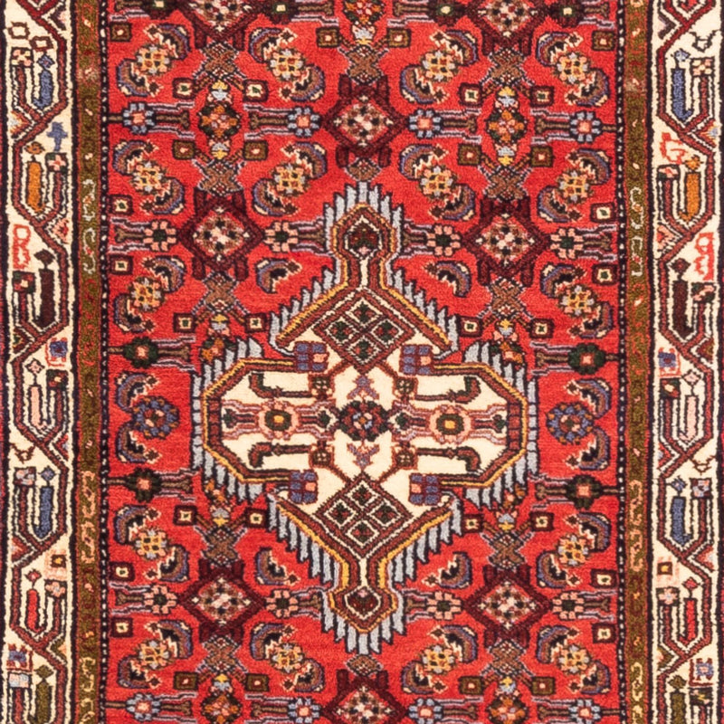 Alfombra de pasillo Alfombra persa - Nómada - 282 x 77 cm - rojo