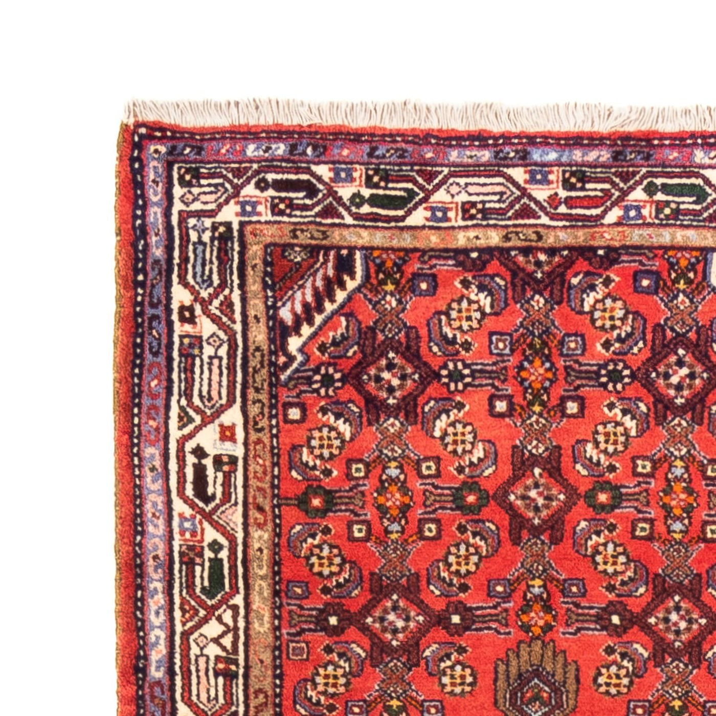 Alfombra de pasillo Alfombra persa - Nómada - 282 x 77 cm - rojo