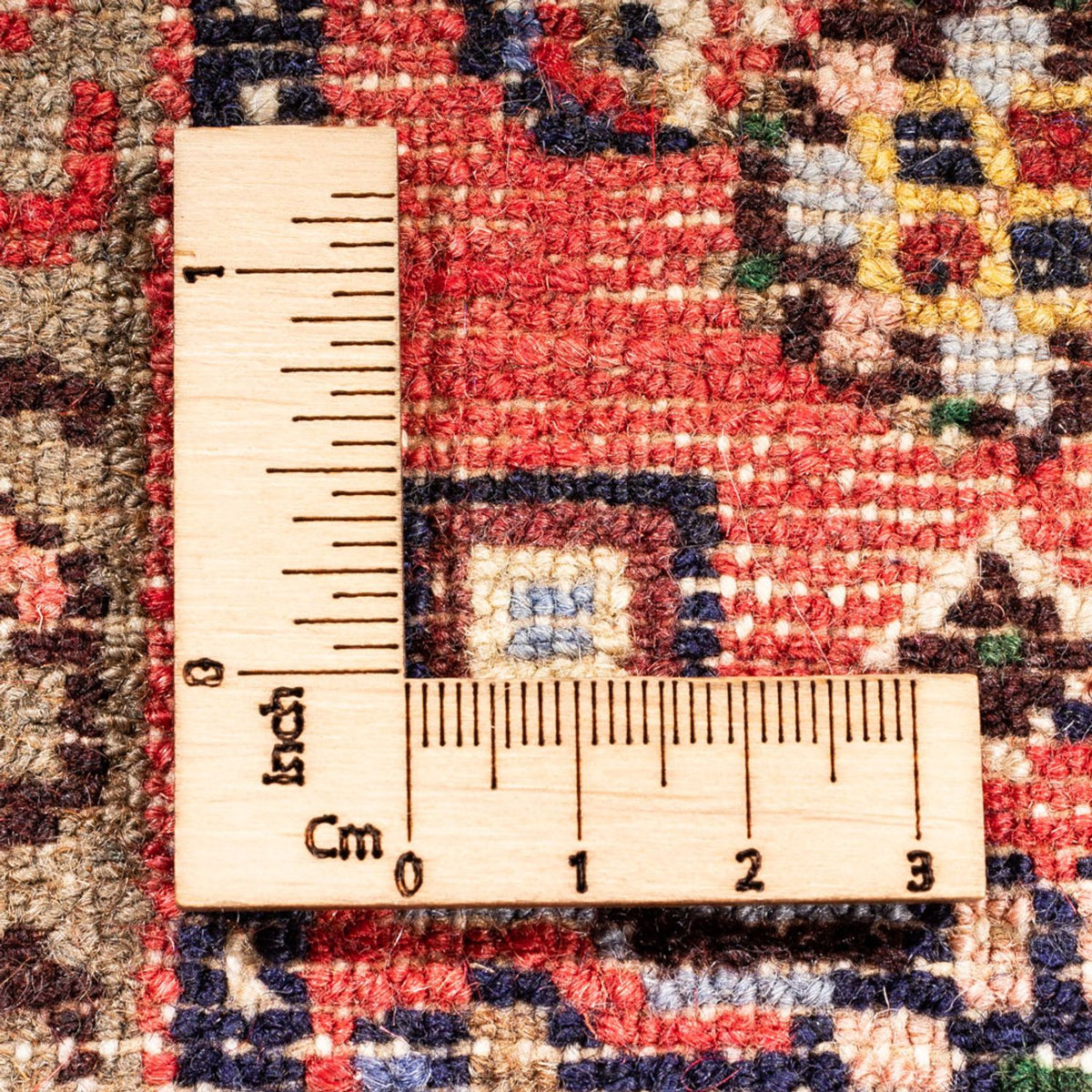 Alfombra de pasillo Alfombra persa - Nómada - 282 x 77 cm - rojo