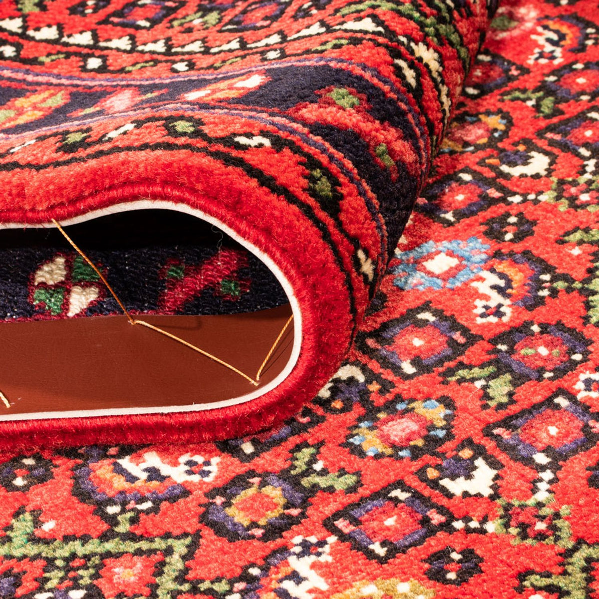 Alfombra de pasillo Alfombra persa - Nómada - 297 x 77 cm - rojo