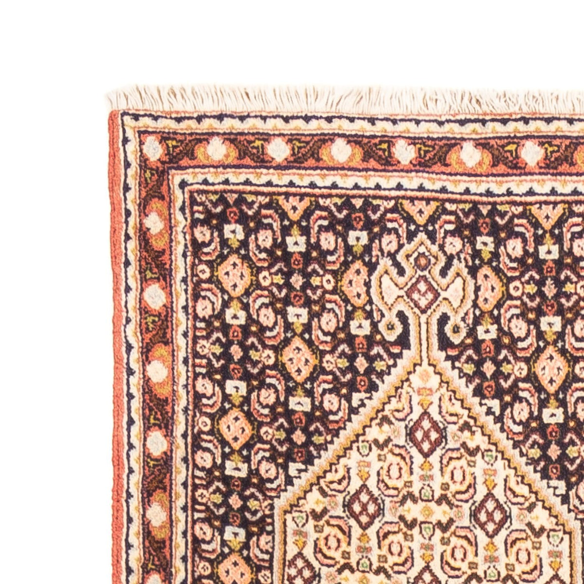 Alfombra de pasillo Alfombra persa - Clásica - 245 x 59 cm - crema