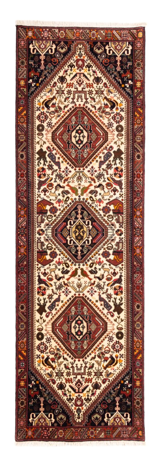 Alfombra de pasillo Alfombra persa - Nómada - 253 x 80 cm - crema