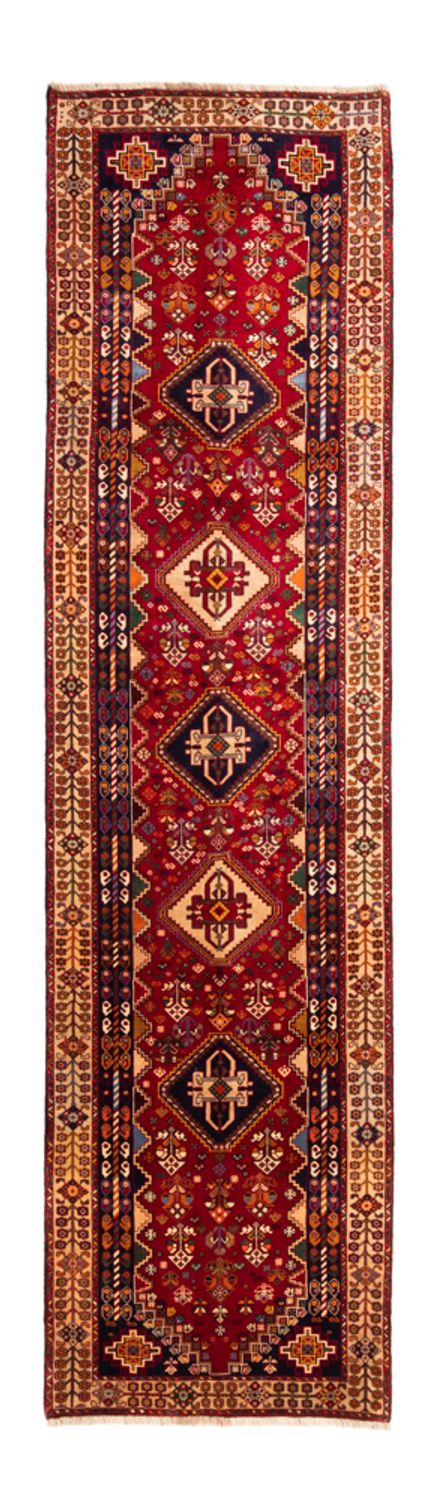 Alfombra de pasillo Alfombra persa - Nómada - 320 x 82 cm - rojo