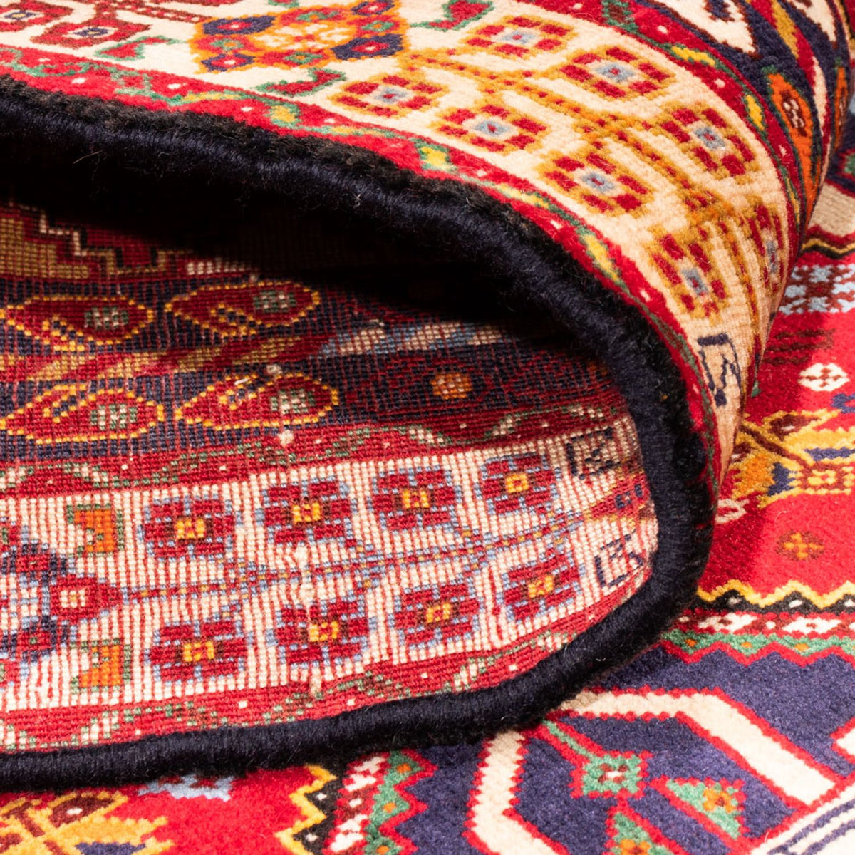 Alfombra de pasillo Alfombra persa - Nómada - 320 x 82 cm - rojo