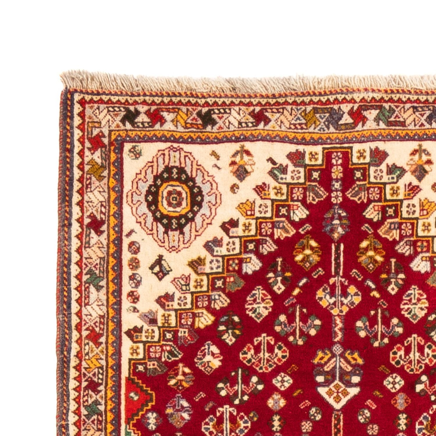 Alfombra de pasillo Alfombra persa - Nómada - 278 x 77 cm - rojo