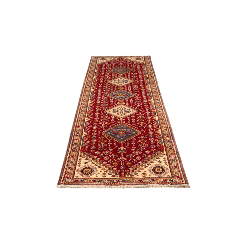 Alfombra de pasillo Alfombra persa - Nómada - 278 x 77 cm - rojo