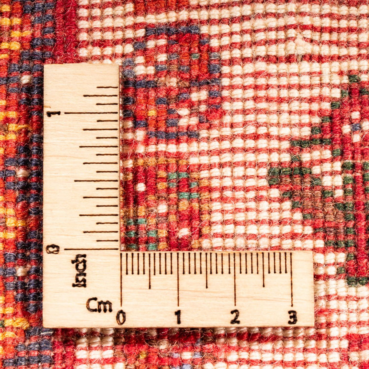 Alfombra de pasillo Alfombra persa - Nómada - 278 x 77 cm - rojo