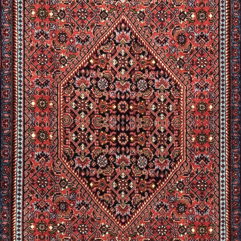 Alfombra de pasillo Alfombra persa - Bidjar - 230 x 74 cm - rojo