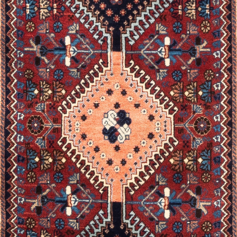 Alfombra de pasillo Alfombra persa - Nómada - 294 x 87 cm - rojo