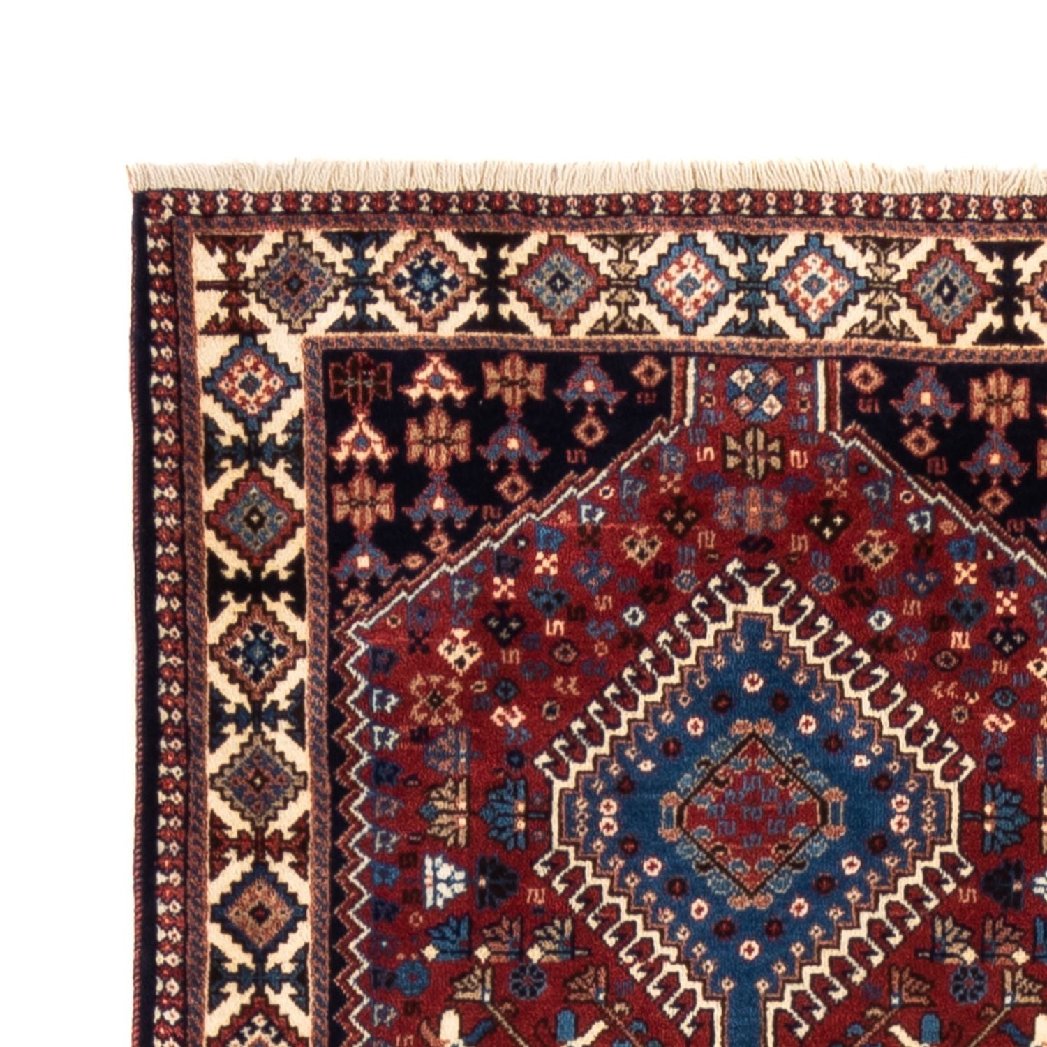 Alfombra de pasillo Alfombra persa - Nómada - 294 x 87 cm - rojo