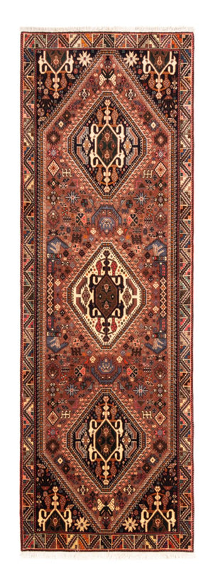 Alfombra de pasillo Alfombra persa - Nómada - 240 x 80 cm - marrón